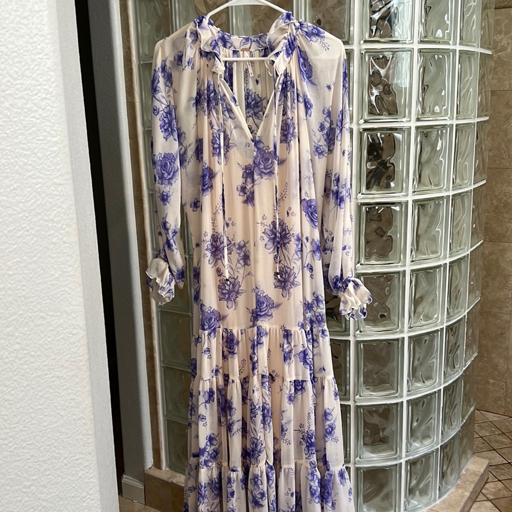 Free people feeling groovy maxi dress